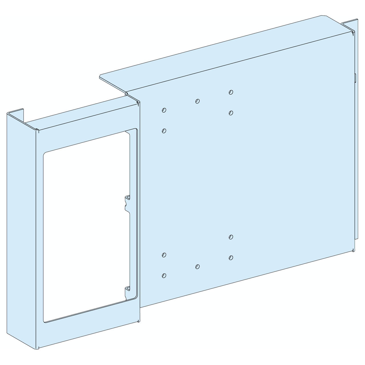 Piastra di fondo NS-INS630 V fisso/dir – Immagine 3 di 3