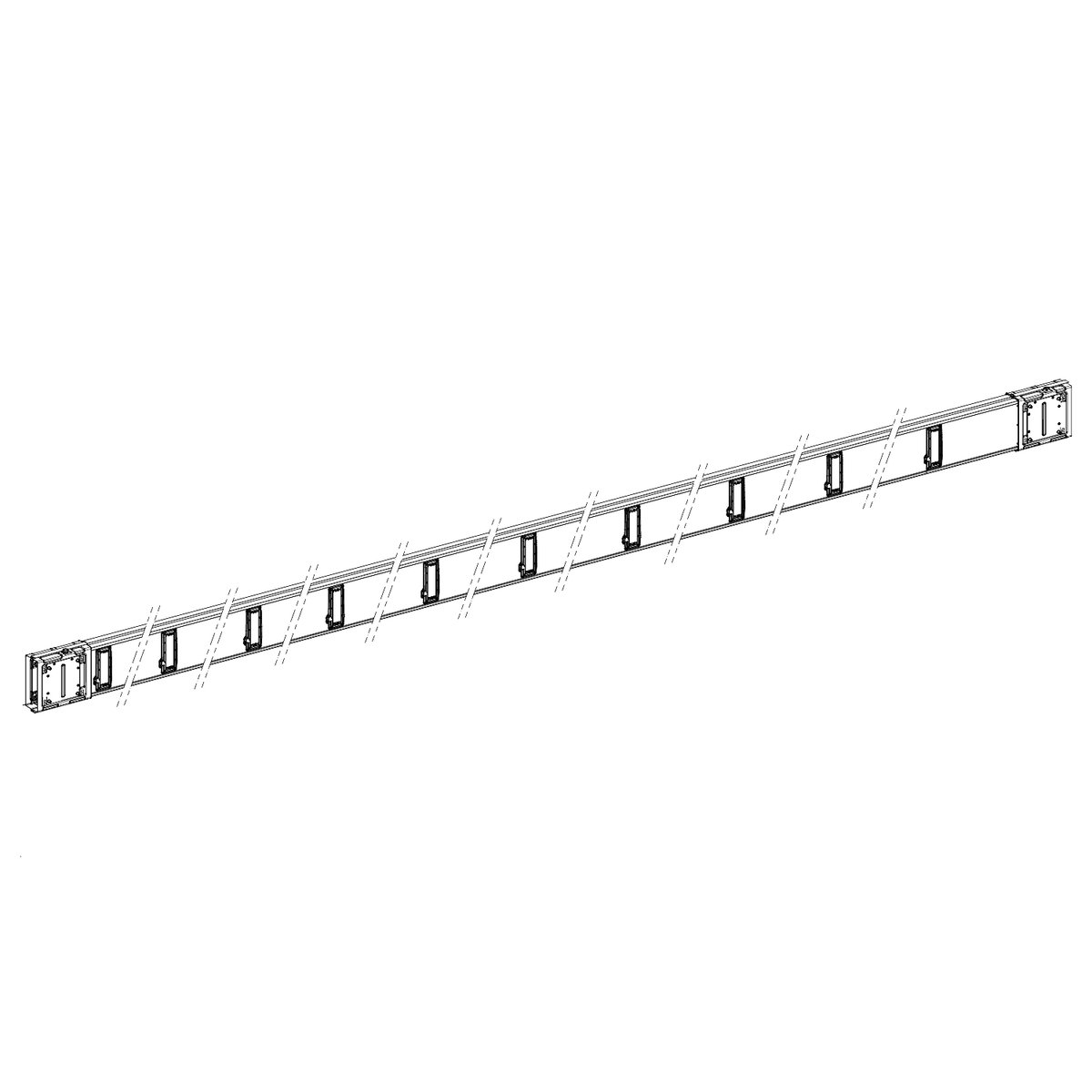 Canalis - Elemento rettilineo - 400 A - 5 m - 20 derivazioni – Immagine 3 di 3