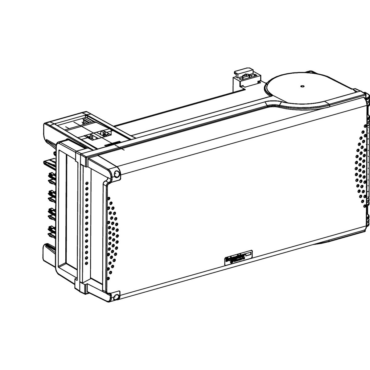 Canalis - Unità di derivazione 100A vuota 3L+N+PE – Immagine 3 di 4