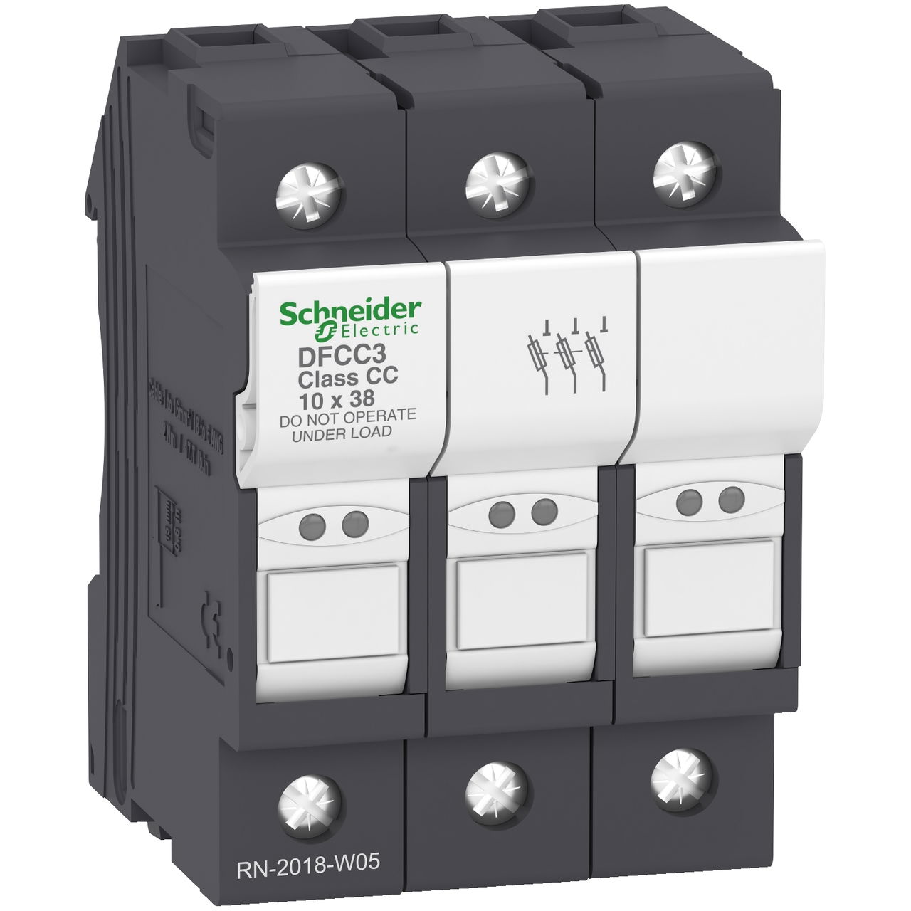 Portafusibile TeSys DF classe CC 30A 3P – Immagine 3 di 3