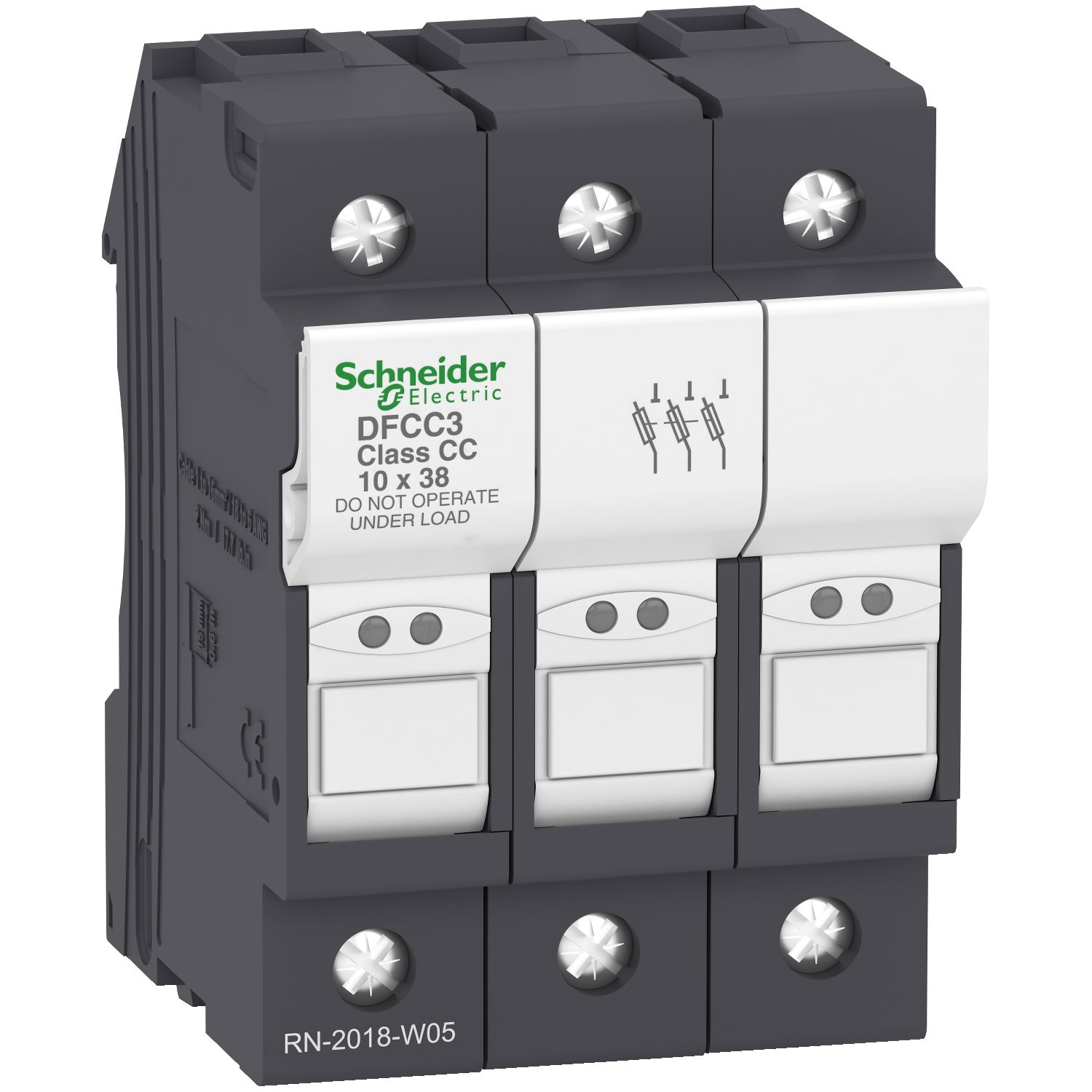 Portafusibile TeSys DF classe CC 30A 3P – Immagine 3 di 3