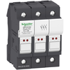 Portafusibile TeSys DF classe CC 30A 3P con LED