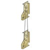 Interblocco ad aste, per interruttori fissi, Masterpact NT06..16