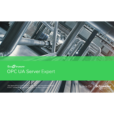 Server license, EcoStruxure OPC UA Server Expert, Entity (100 stations)