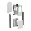 EVlink Pro AC kit metal pavimento 1 postazione