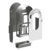 EVlink Pro AC kit metal per montaggio parete