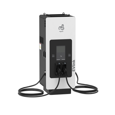 Stazione di ricarica rapida, EVlink Pro DC, 120 kW, connettori CCS2 + CCS2, cavo di 7m senza sistema di gestione cavi