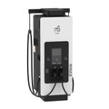 Fast charging station, EVlink Pro DC, 120kW, CCS2 + CCS2 connectors, 3.6m cable with cable management system, credit card reader