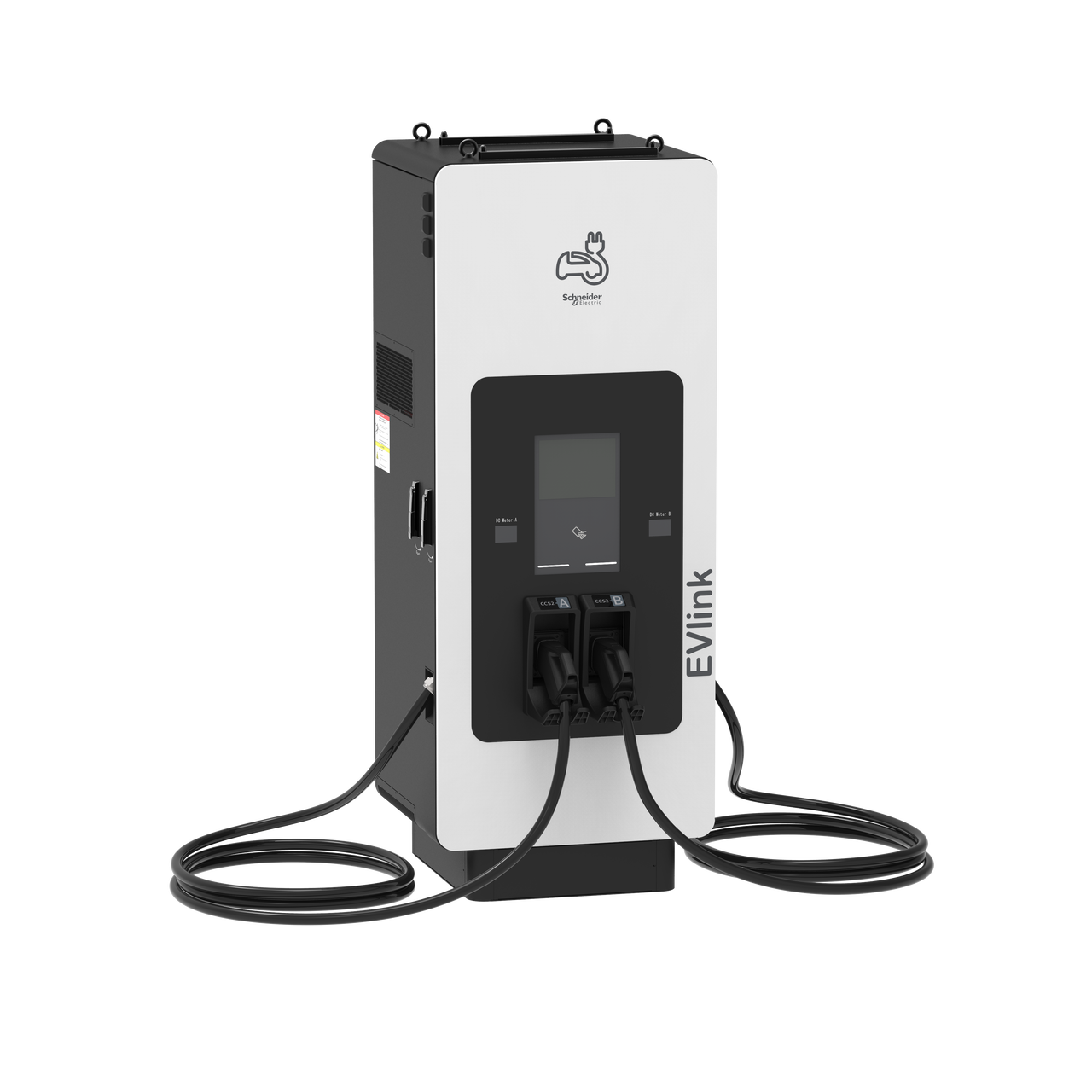 Stazione di ricarica rapida, EVlink Pro DC, 150 kW, connettori CCS2 + CCS2, cavo di 7m senza sistema di gestione cavi