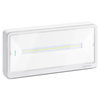 Exiway Light, IP42, Autoalimentato Standard, SE-SA, 500/400/300/250lm SE, 230lm SA, 1/1,5/2/3h, illuminazione di sicurezza