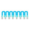 Collegamento comune per sottobase di connessione - per CC comune - blu - 2 cm