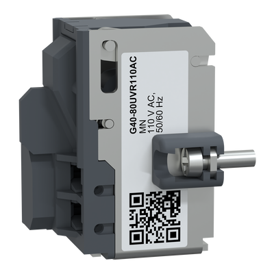 Sgancio sottotensione MN, MCCB EasyPact 400/800, 110VAC 50/60Hz
