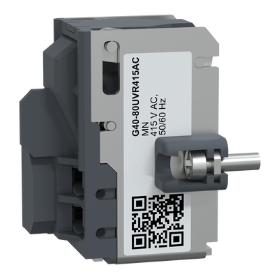 Sgancio sottotensione MN, MCCB EasyPact 400/800, 415VAC 50/60Hz