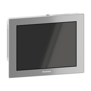 Touch panel screen, Proface GP6000, 10.4 inch, SVGA, All in one, Analog single, 2xCOM, 2xETH, USB A & micro B, SD, DC – Immagine 2 di 4