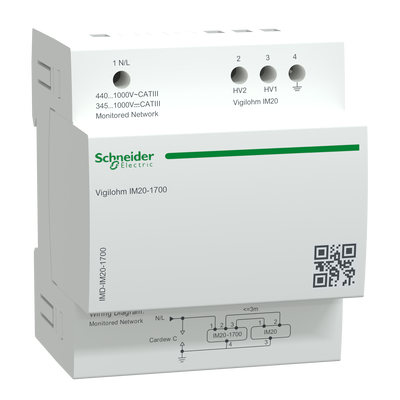 Piastra HV 1700V per Vigilohm IM20