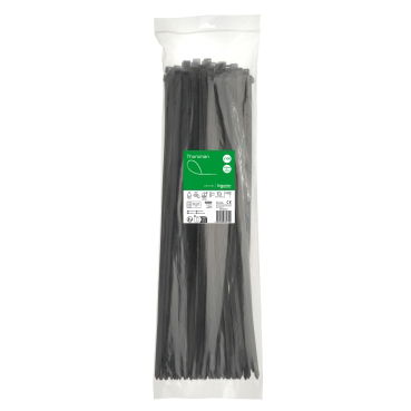 Accessori, Mureva Tube & Fix, Fascette di Cablaggio, 550x8.8mm, nero [prezzo per 100pz] – Immagine 2 di 3