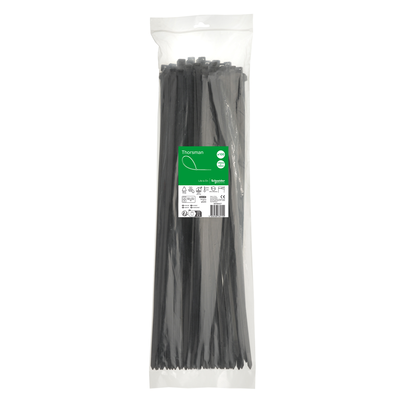 Accessori, Mureva Tube & Fix, Fascette di Cablaggio, 550x8.8mm, nero [prezzo per 100pz]
