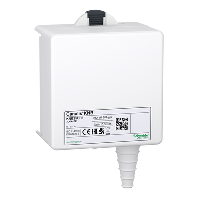 Canalis - Unità di derivazione per fusibile NF - 10 x 38 - 25 A - 3L + N + PE