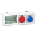 Condotto sbarre, Canalis, KNB, Unità di derivazione - 32 A - 2 prese IEC ind. per KNB