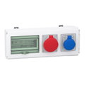 Condotto sbarre, Canalis, KNB, Unità di derivazione - 32 A - 2 prese IEC ind. per KNB