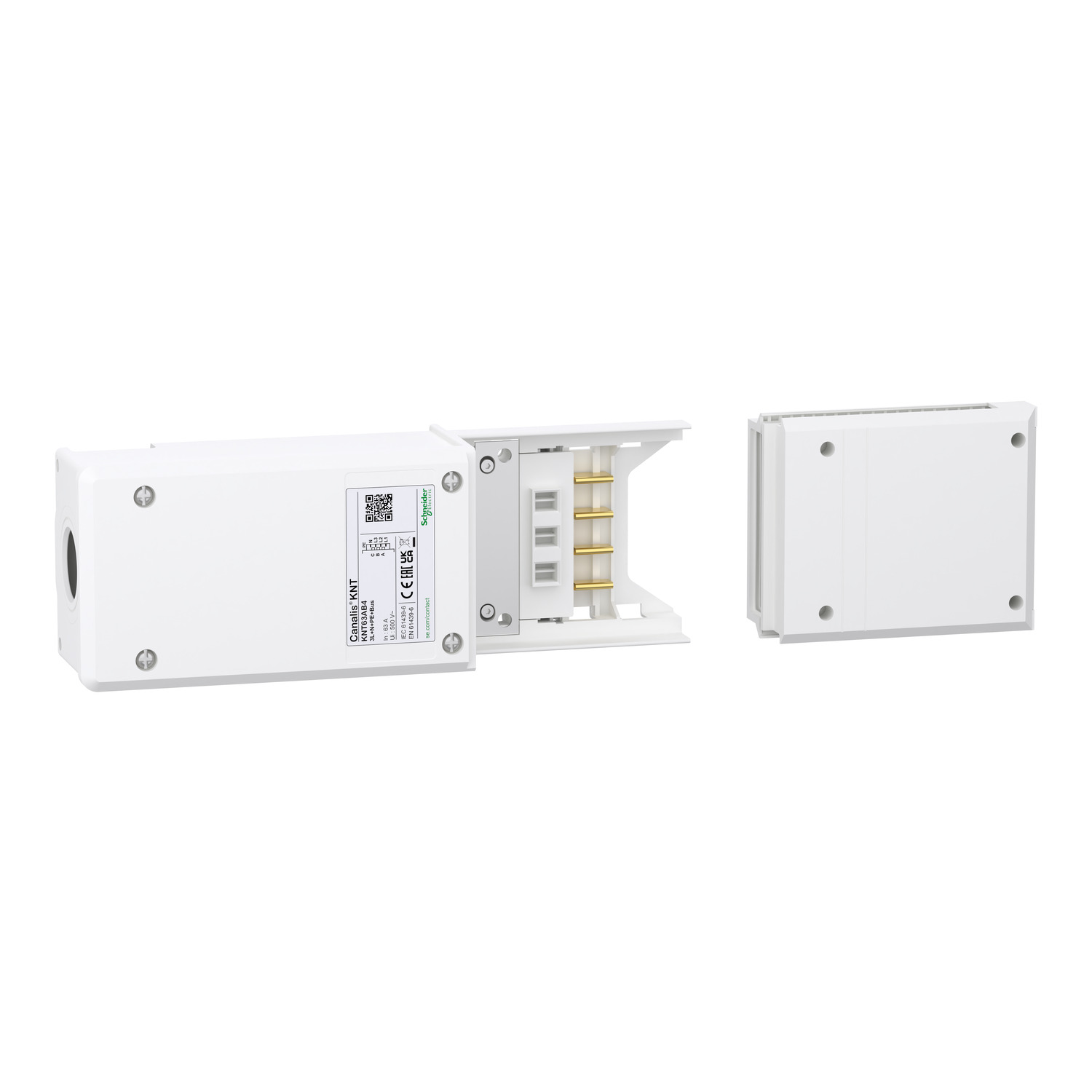 Canalis - Unità alimentazione per KNT - 63 A - Montaggio a sx o dx - bus – Immagine 3 di 3