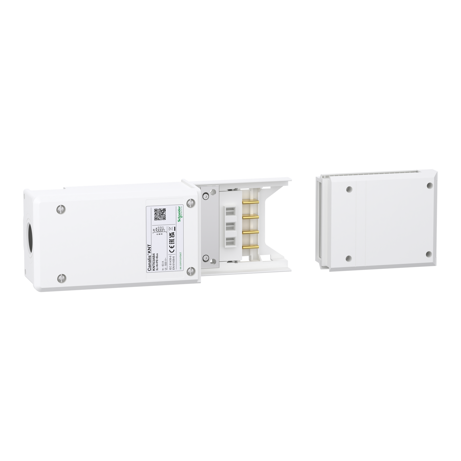Canalis - Unità alimentazione per KNT - 63 A - Montaggio a sx o dx - bus