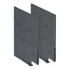 Set separatori di fase per contattori TeSys Giga 3P LC1G115-800, 4 pezzi