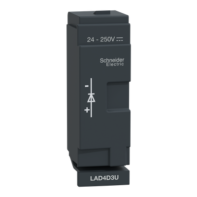 Modulo soppressore - TeSys D - Diodo a volantino - 24...250 V CC