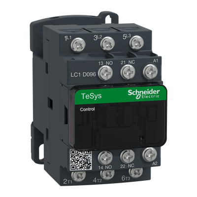 Contattore, TeSys , Deca, 3P(3NO), AC-3/AC-3e, <=440V, 9A, bobina 230V AC 50/60Hz connessioni capicorda