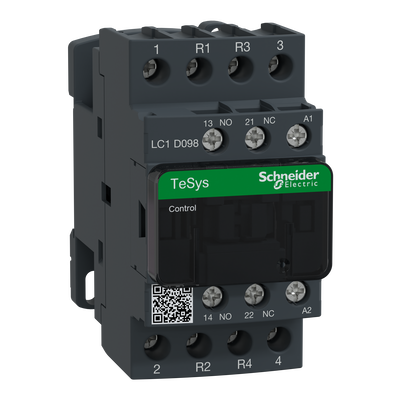 Contattore TeSys LC1D - 4 poli (2NO + 2NC) - AC1 440V 20 A - 48 V AC