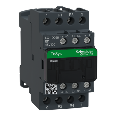 Contattore TeSys LC1D - 4 poli (2NO + 2NC) - AC1 440V 20 A - 48 V CC
