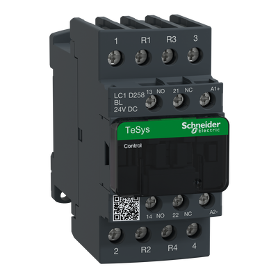 Contattore TeSys LC1D - 4 poli (2NO + 2NC) - AC1 440V 40 A - 24 V CC