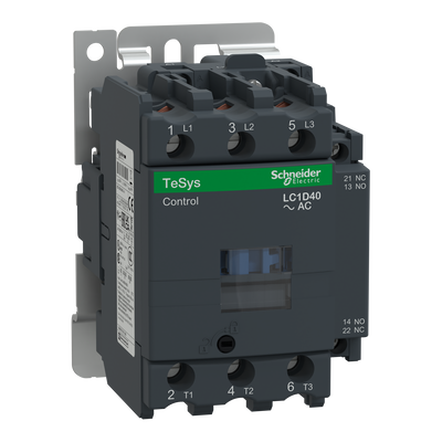 Contattore TeSys LC1-D - 3 poli - CA-3 440V 40 A - Bobina 110 V CA