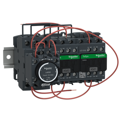 Avviatore stella-triangolo su guida - TeSys LC3-D - Bobina 24 V CA