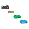 Kit morsettiera Linergy, 4 fori, 2x16 mm² + 2x10 mm², terra o neutro