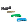 Kit morsettiera Linergy, 8 fori, 4x16 mm² + 4x10 mm², terra o neutro