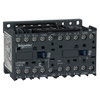 Teleinvertitore, TeSys K, 3P, AC-3/AC-3e, 440 V 6A, 1 NA, bobina 24 V CC, con dispositivo di soppressione integrato