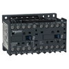 Teleinvertitore, TeSys K, 3P, AC-3/AC-3e, 440 V 6A, 1 NA, bobina 24 V CC, con dispositivo di soppressione integrato