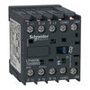 Contactor, TeSys K, 3P, AC-3/AC-3e, 440V, 6A, 1NO aux, 24V DC low consumption coil,solder pins for printed circuit boards