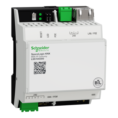 Gateway IP SpaceLogic KNX BMS Certificato BACnet