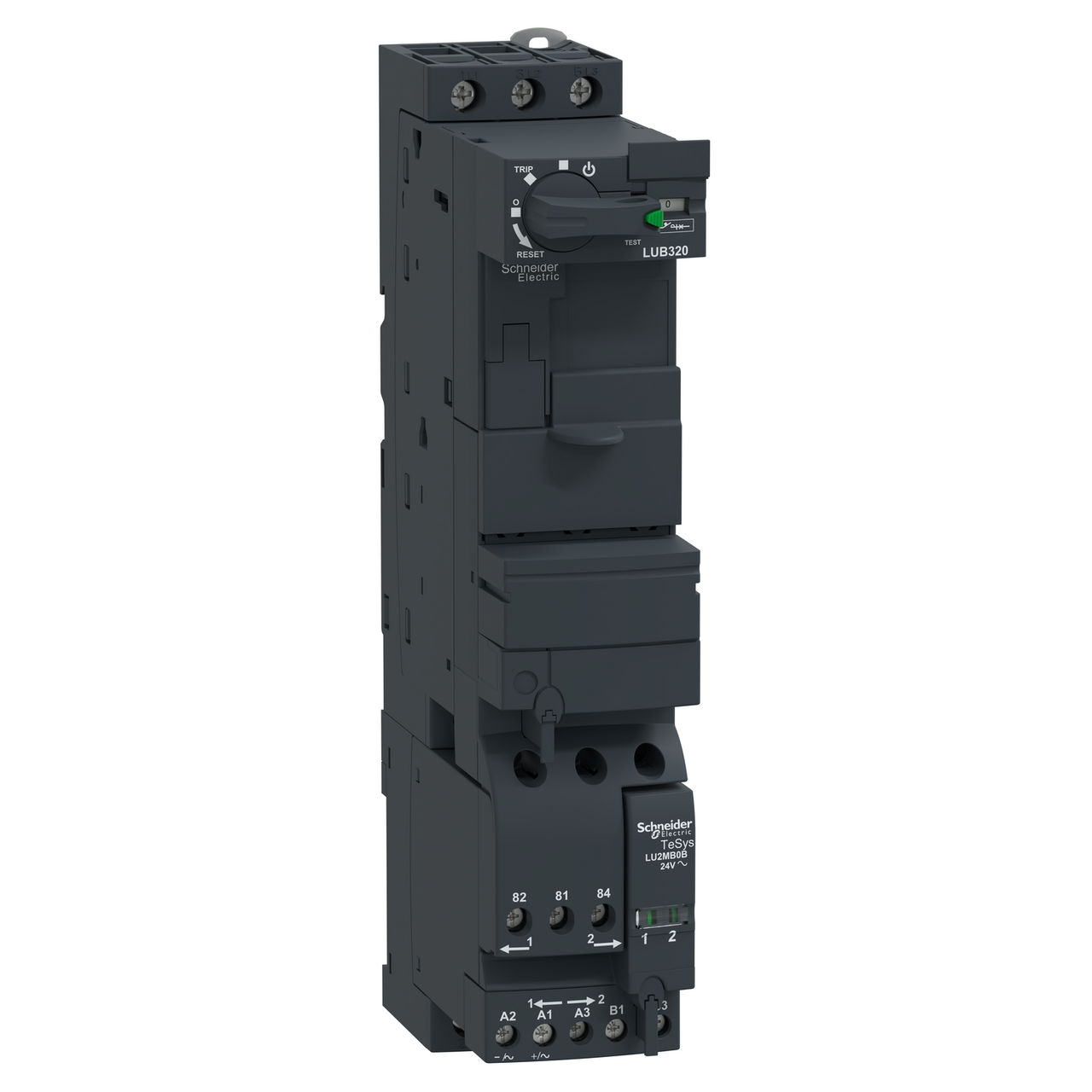 Base di potenza - TeSys U - 32 A - 24 V CA - Controllo morsetti a vite – Immagine 3 di 3