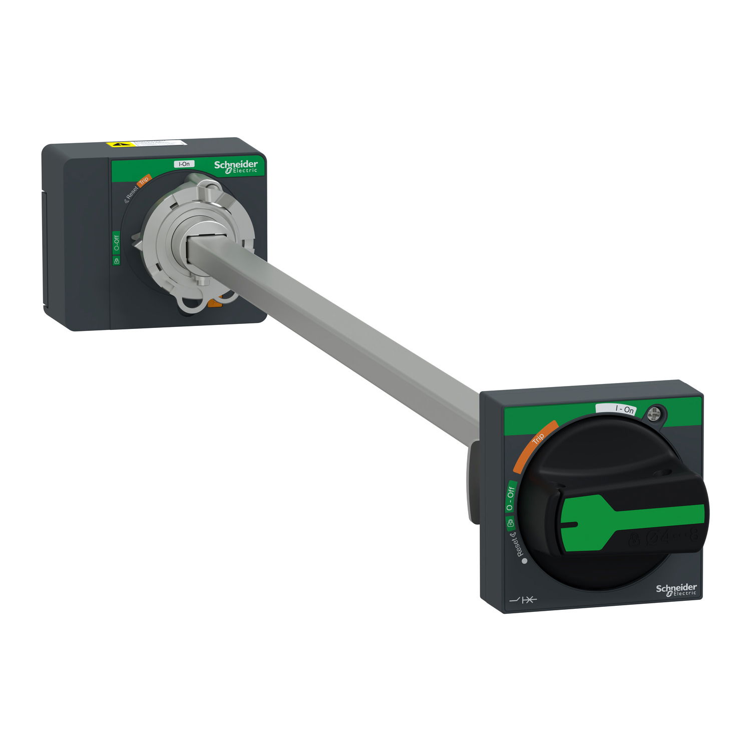Manovra rotativa rinviata, ComPacT NSXm, manovra nera, lunghezza 200albero da mm a 600mm, IP54 – Immagine 3 di 4