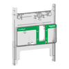 Coperchio anteriore, interruttori e sezionatori ComPacT NSXm, 4 poli, IP40, parte di ricambio