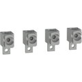 Accessorio, ComPacT NSX, Morsetto Cavi, 120-240mm, q.tà 4pz, NSX100 / 250