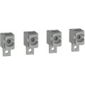 Accessorio, ComPacT NSX, Morsetto Cavi, 120-240mm, q.tà 4pz, NSX100 / 250