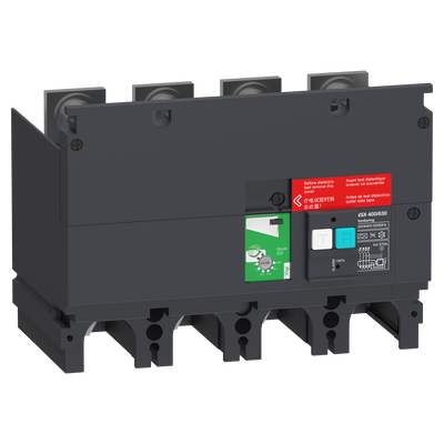 Modulo di allarme differenziale VigiPacT, ComPacT NSX 400/630, da 200 VAC a 440 VAC, da 30 mA a 30 A, 4 poli