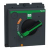 Manovra rotativa diretta, ComPacT NSX400/630, manovra nera, IP40