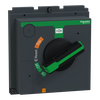 Manovra rotativa diretta, ComPacT NSX400/630, manovra nera, IP40