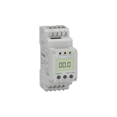 Relè di protezione corrente differenziale, VigiPacT RHB, tipo B, 30mA-3A, 100-250VAC/DC, montaggio su guida DIN