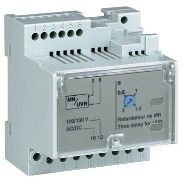 Bobina di minima tensione MN con regolazione 100/130 Vca/cc – Immagine 2 di 4